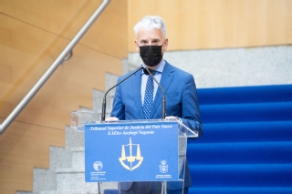 Iñaki Subijana, presidente del Tribunal Superior de Justicia del País Vasco
